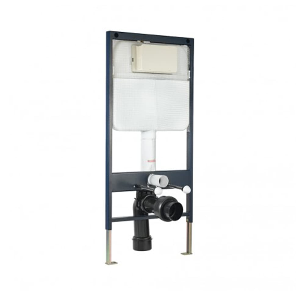 Pneumatic Single Piece Slim Concealed Cistern Body