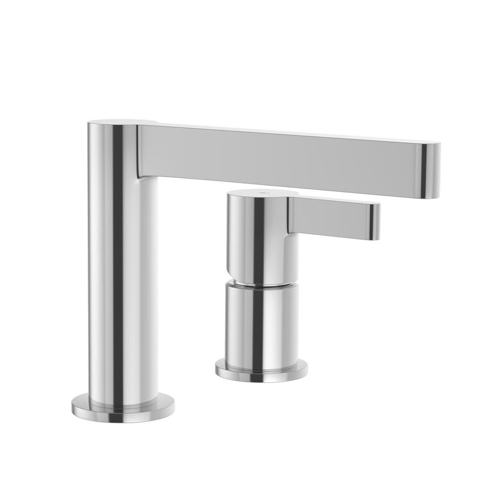 Aris 2-Hole Deck Mounted Single Lever Basin Mixer surface detail 1