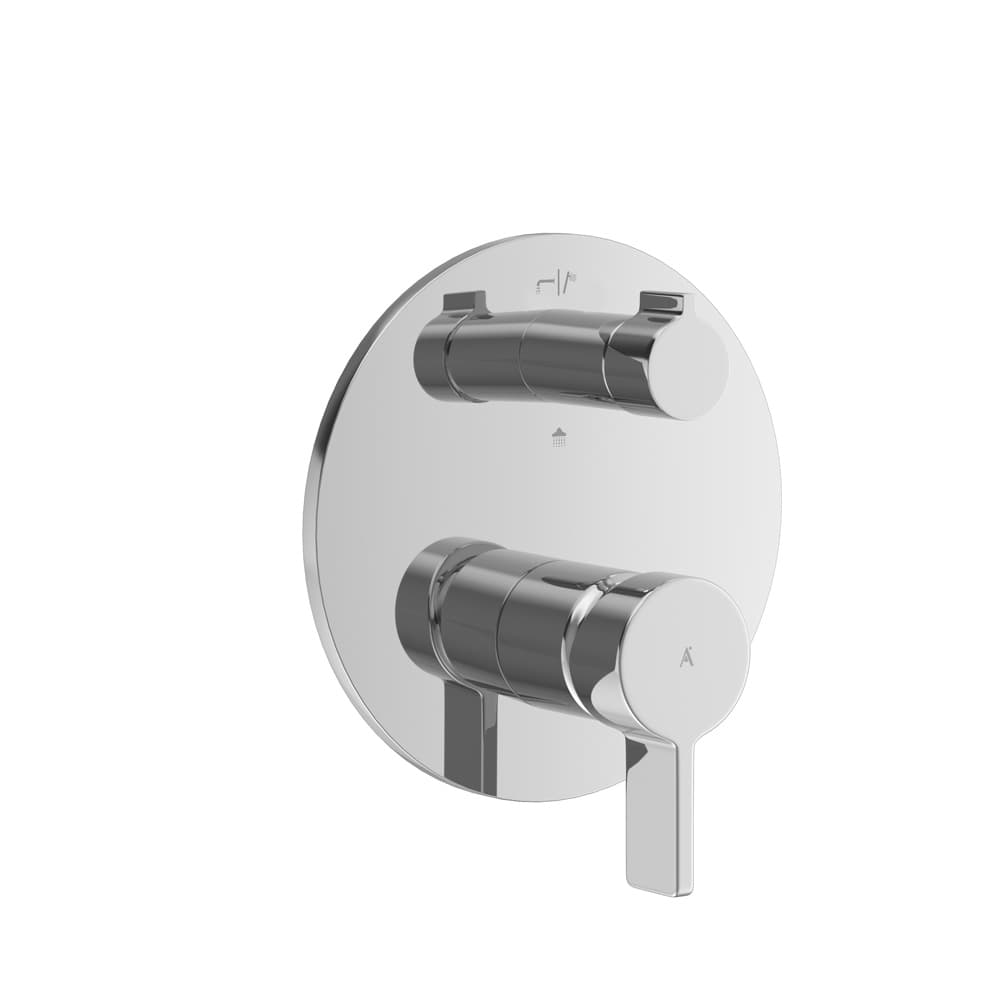 Aura Exposed parts kit of single Lever diverter surface detail 1
