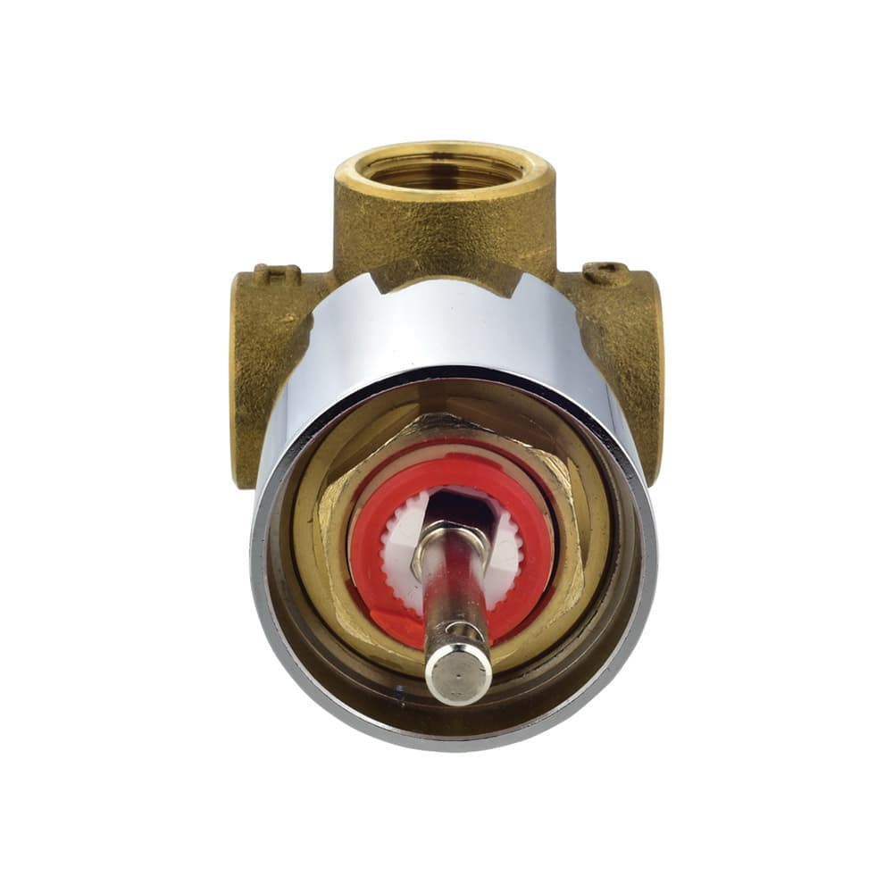 Concealed body of single lever shower mixer surface detail 1