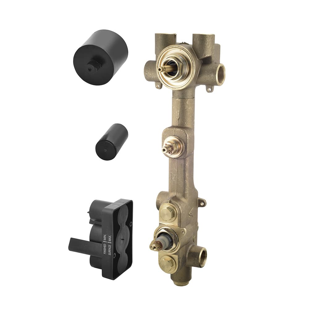 Concealed Body of Thermostatic Shower Mixer surface detail 1