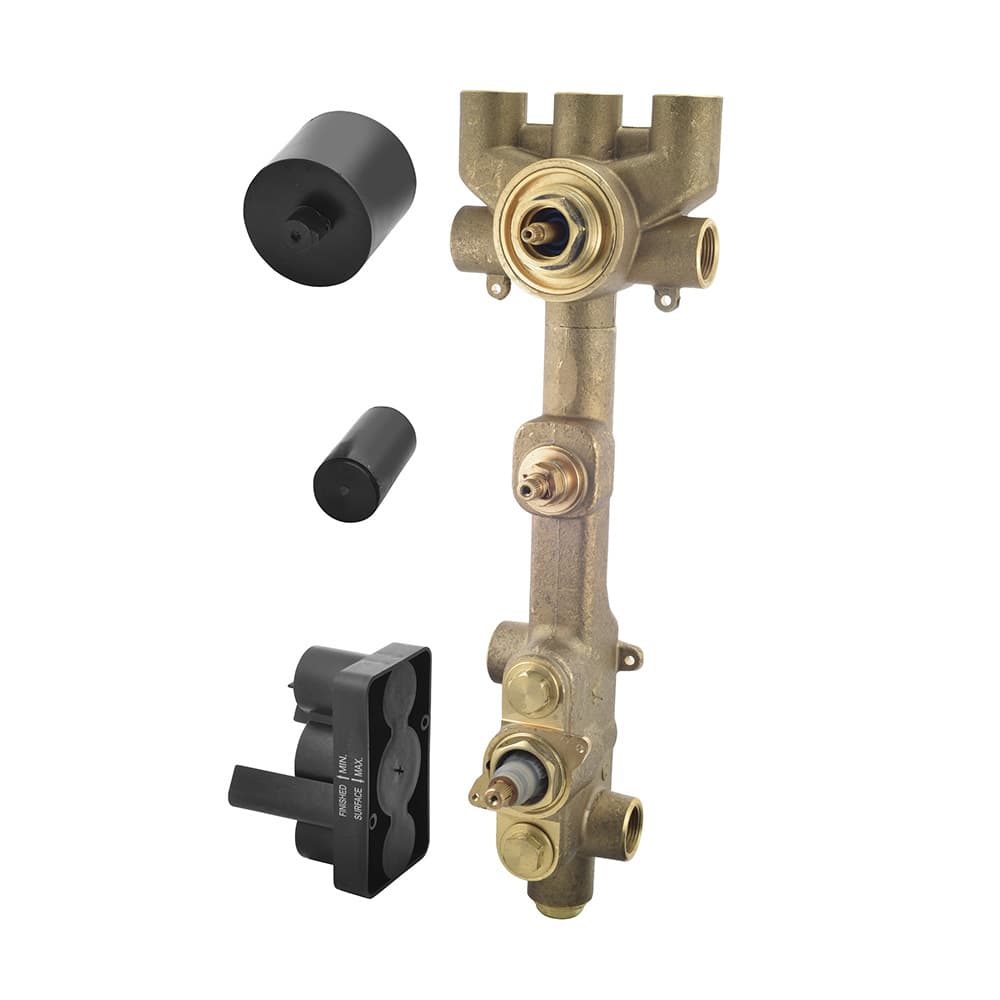 Concealed Body of Thermostatic Shower Mixer surface detail 1