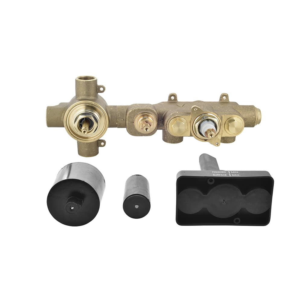 Concealed Body of Thermostatic Shower Mixer surface detail 1