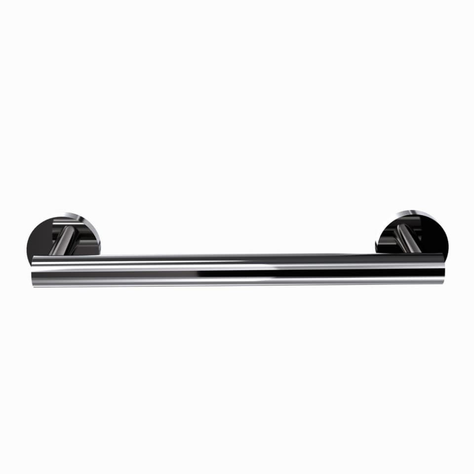Grab Bar 300mm Long - Black Chrome surface detail 1