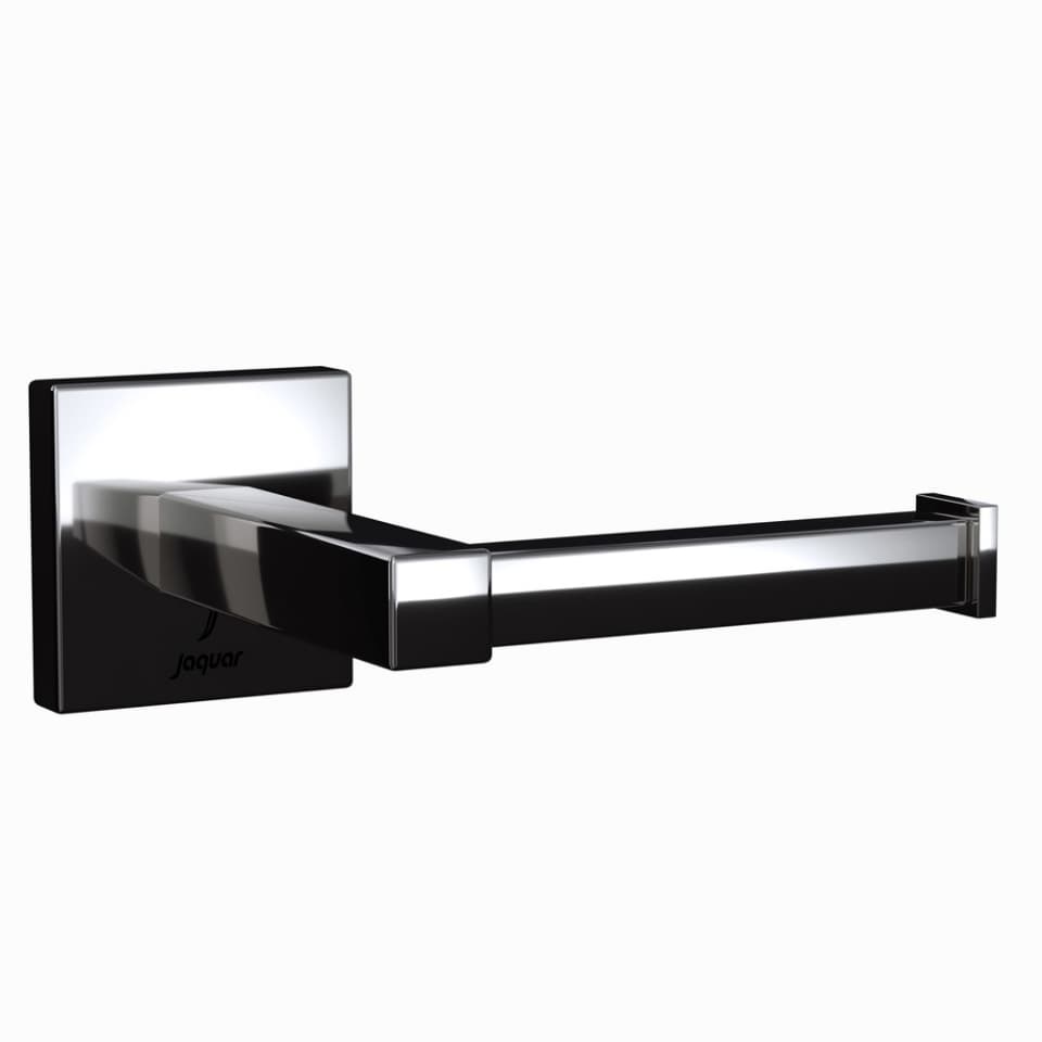 Spare Toilet Roll holder - Black Chrome surface detail 1