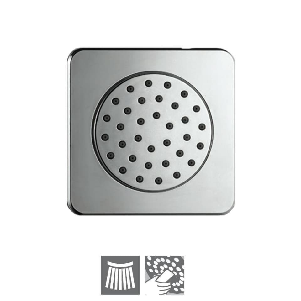 Body shower - Chrome surface detail 1