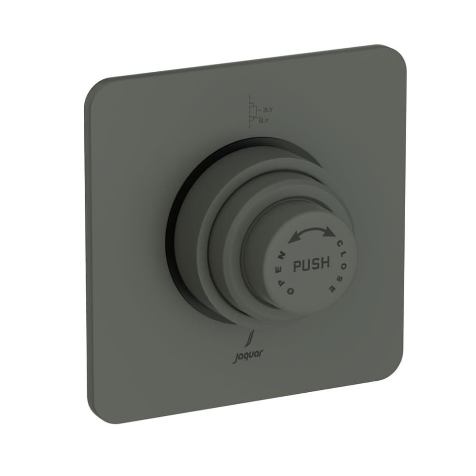 Metropole Flush Valve Dual Flow 32mm Size (Concealed Body) - Graphite surface detail 1