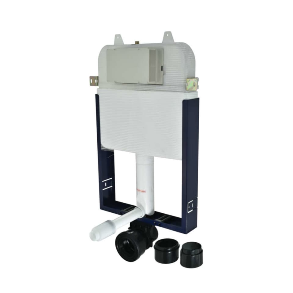 Single Piece Slim Concealed Cistern with Wall Mounting Frame surface detail 1