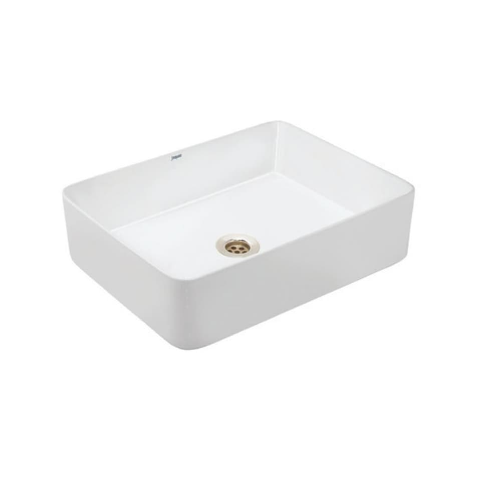 Thin Rim Table Top Basin - White surface detail 1