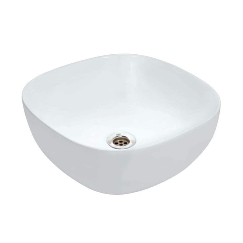 Thin Rim Table Top Basin - White surface detail 1