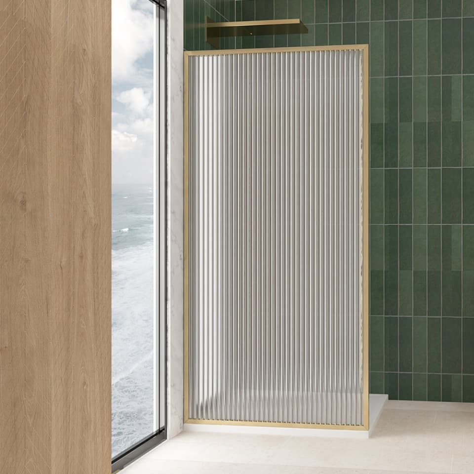 Alpha Walk in Panel - Full Gold surface detail 1