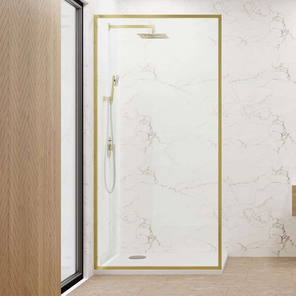 Alpha Walk in Panel - Full Gold surface detail 1