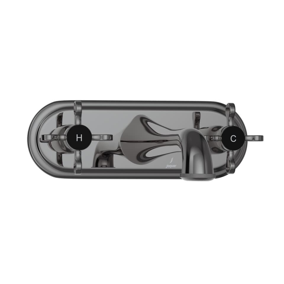 Two Concealed Stop Cocks - Black Chrome surface detail 1