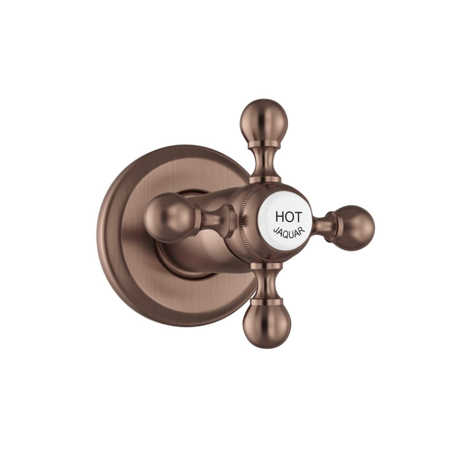 Exposed Part Kit of Concealed Stop Cock - Antique Copper surface detail 1