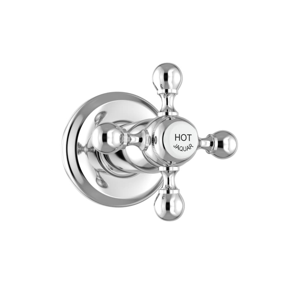 Exposed Part Kit of Concealed Stop Cock - Chrome surface detail 1