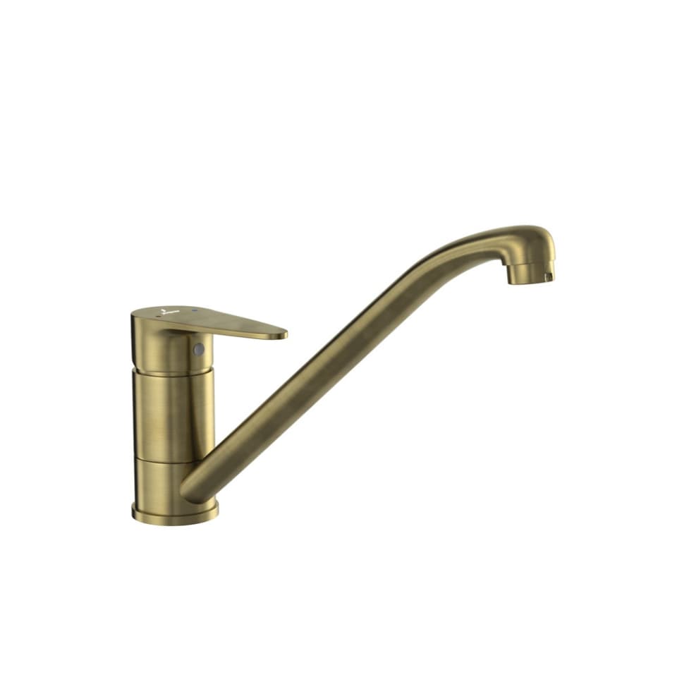 Single Lever Sink Mixer - Antique Bronze surface detail 1