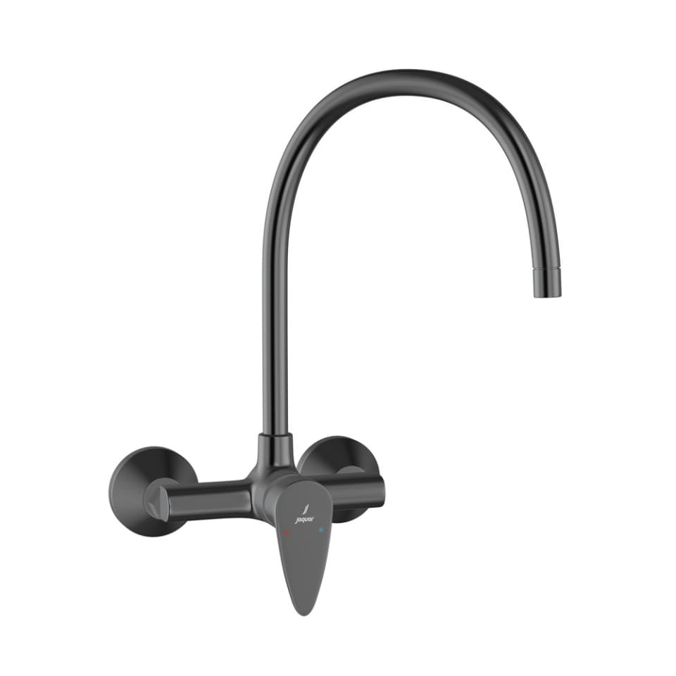 Single Lever Sink Mixer - Black Chrome surface detail 1