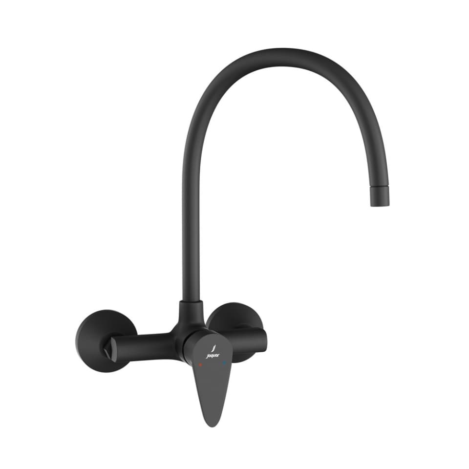 Single Lever Sink Mixer - Black Matt surface detail 1