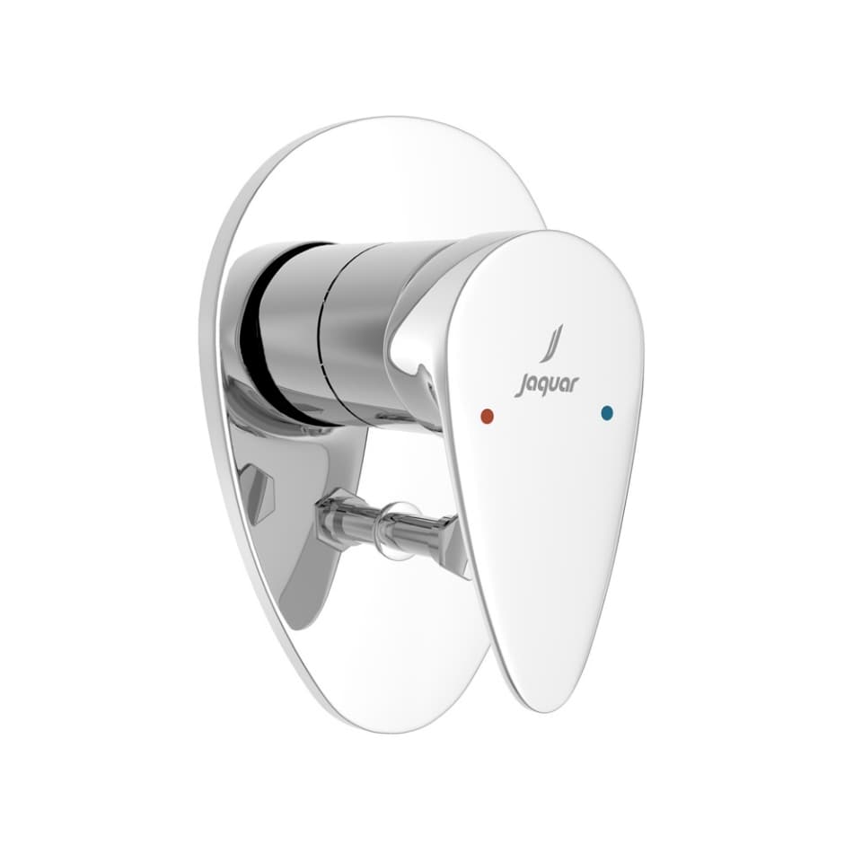 Single Lever 3-inlet Divertor - Chrome surface detail 1