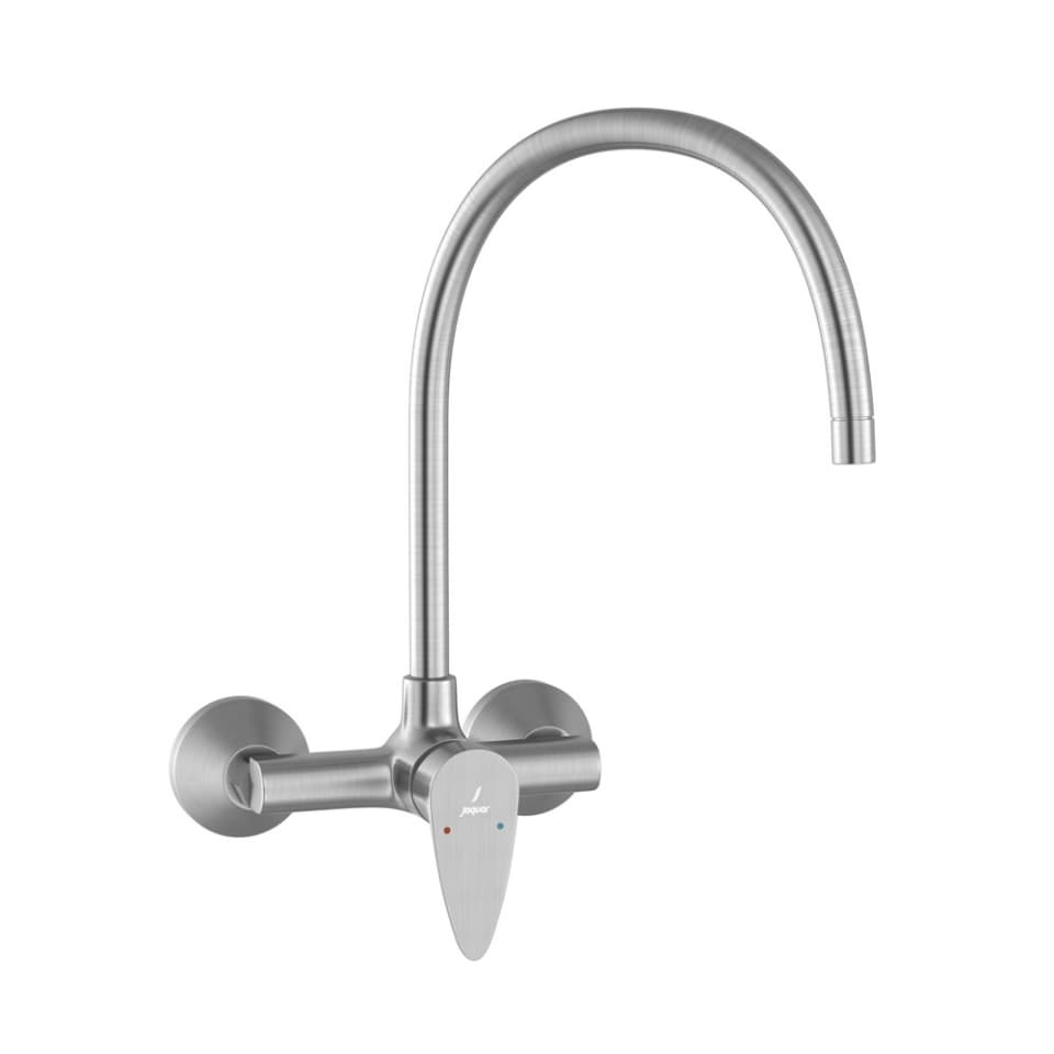 Single Lever Sink Mixer - Stainless Steel surface detail 1